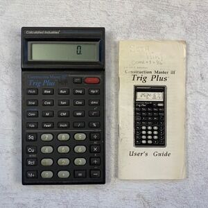 Calculated Industries Construction Master III Trig‎ Plus Scientific Calculator